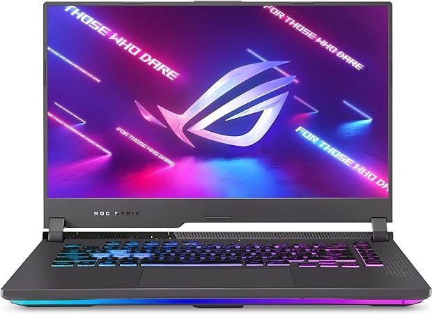 ASUS ROG Strix G15 Gaming Laptop, 15.6” 16:9 FHD 144Hz, GeForce RTX 3050, AMD Ryzen 7 6800HS, 8GB DDR5, 512GB PCIe SSD, Wi-Fi 6E, Windows 11, G513RC-EH71